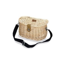 CESTINO PORTAPESCI IN GIUNCO CON TRACOLLA PESCA SPORTIVA