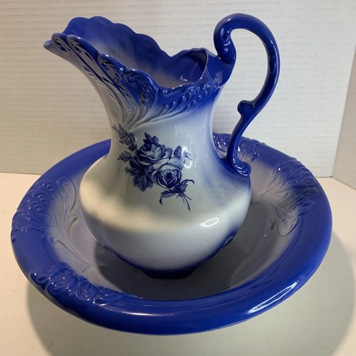 Set lavabo vintage blu - , e