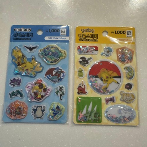 Pokemon water sticker set - sticker, 2