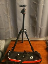 Manfrotto MKBFRA4-BH BeFree treppiede compatto nero 490 testa a sfera centrale e borsa