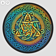 Collana 20" ciondolo nodo