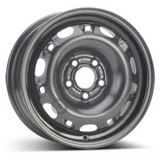Cerchi in ferro KFZ ALCAR STEEL 14" 5J 5x100 ET 35 57.1 NERO