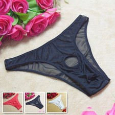 Slip uomo aperto davanti foro