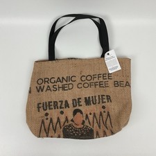 Borsa Fuerza De Mujer Burlap