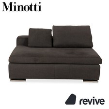 Minotti Moore Tessuto Biposto Grigio Divano
