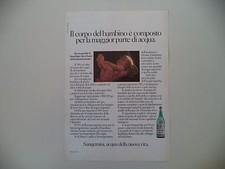 advertising Pubblicità 1977 ACQUA SANGEMINI