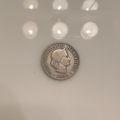 1880 rappen svizzera - 10,