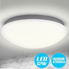 Plafoniera led rotonda 12w - plafoniera,