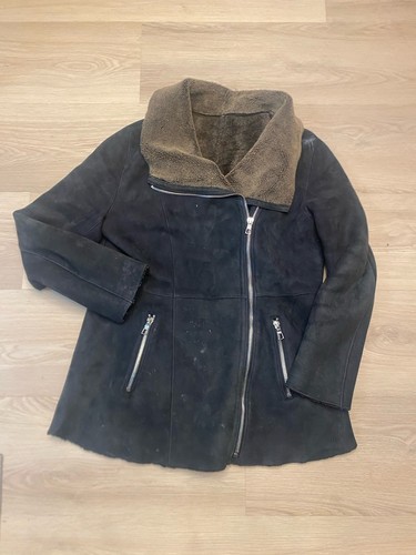 Cappotto donna blu anatra