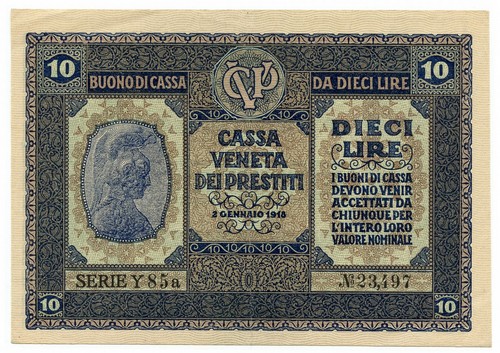 Lire cassa veneta dei - 10,