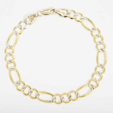 Bracciale In Catena Figaro
