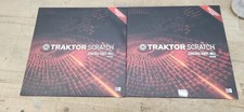 2x Native Instruments Traktor Scratch Pro Control Vinile MK2 Nero Record DJ