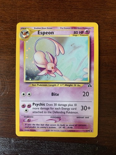 Pokémon espeon rara - pokémon,