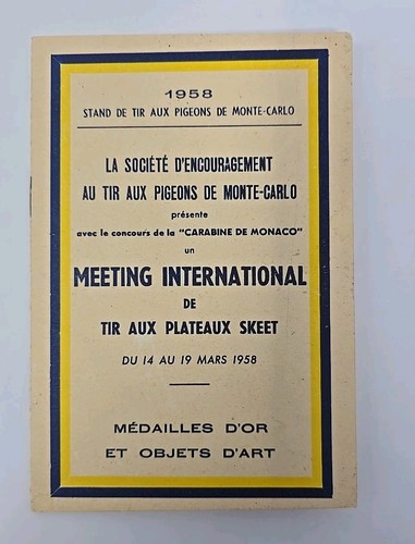 1958 stand tir aux - de, piccioni