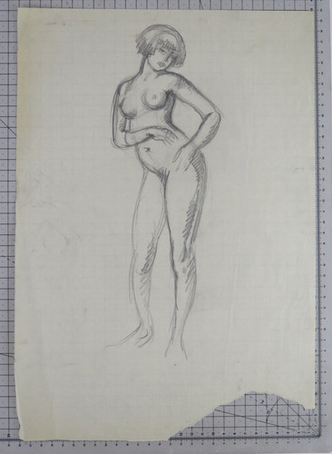 Disegno antico studio corpo - antico,