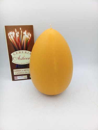 Candela artistica uovo pasqua - candela,