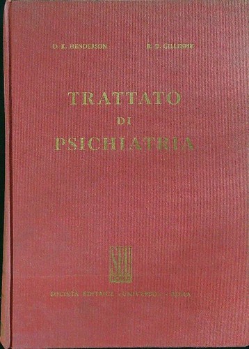 Trattato psichiatria - di,