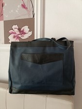 Borsa Shopper In Vera Pelle