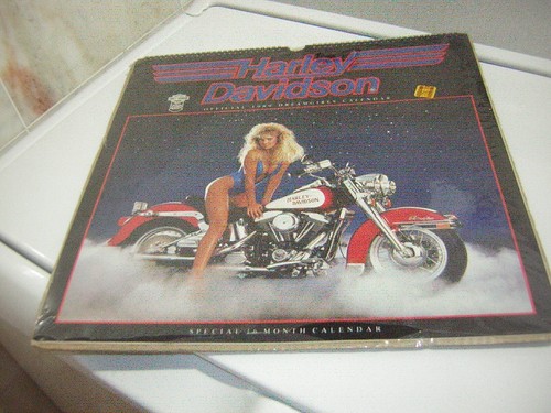 Harley davidson calendar 1989 - davidson,