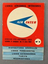 Air Inter Airline Timetable