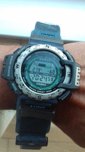Casio pro trek prt 40bv - casio,
