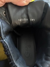 CHANEL CC Logo Black/Blue
