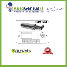 MARMITTA SCARICO SPORTIVA