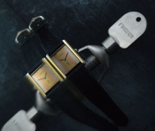 CARTIER  MEN'S SIZE TANK MUST VERMEIL TRINITY 3 ORS HAND WINDING MECHANICAL