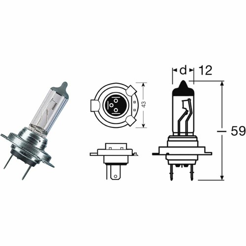 Lampada lampadina osram 12v - lampada,