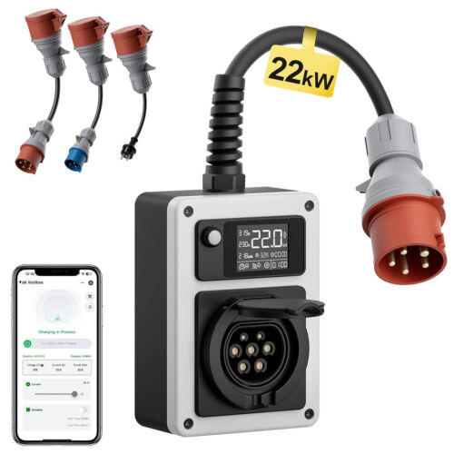 Wallbox mobile 22kw ac - mobile, 11/22kw