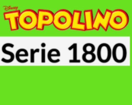 Topolino libretto serie 1800