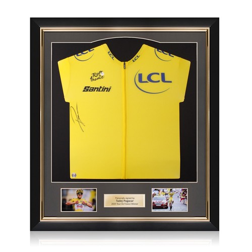 Maglia gialla autografata - , da
