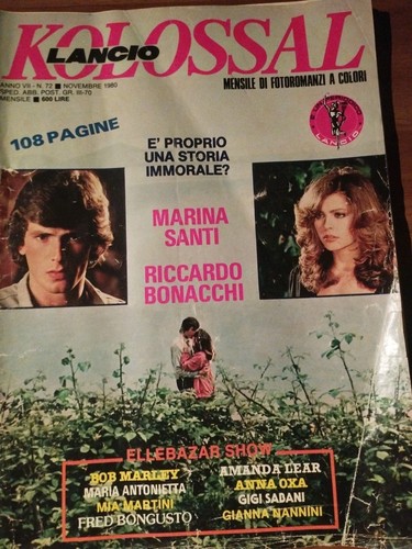 Fotoromanzo lancio kolossal - fotoromanzo,
