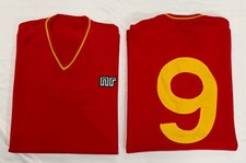 Maglia Catanzaro N° 9 Massimo Palanca Calcio Acrilico Vintage Lanetta Anni 70/80