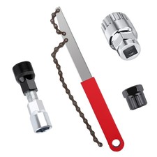 Kit Attrezzi Bici Frusta, Attrezzo per Smontare Pacco Pignoni, Chiave a Frusta c