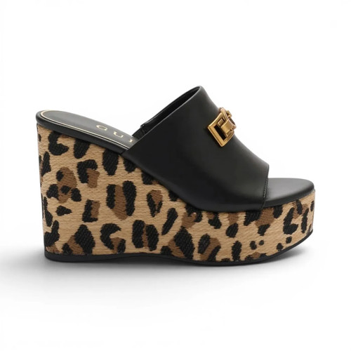 Sandali sabot con zeppa donna - sabot,