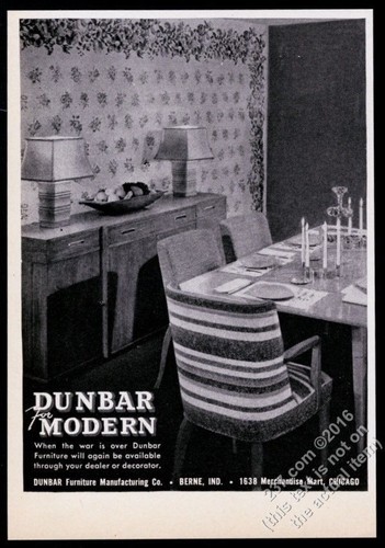 1945 dunbar mobili moderni - dunbar,