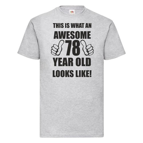 Shirt uomo 78 anni - t-shirt,