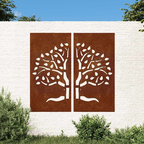 Decorazioni muro giardino pz - muro,