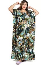 Abito da notte maxi cotone