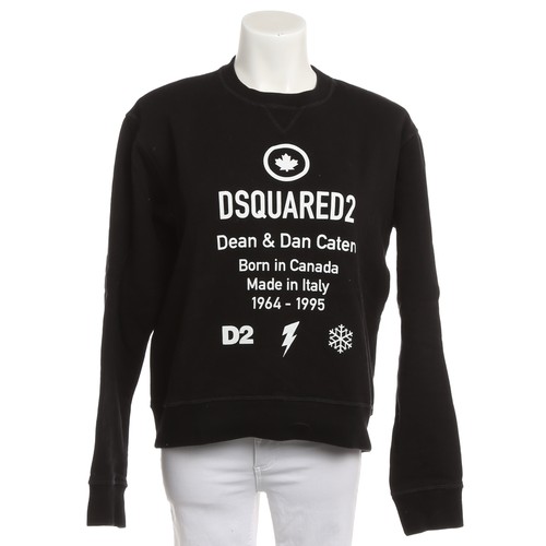 Felpa dsquared nera ottima - felpa,