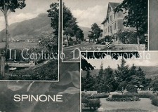 1955 SPINONE Varie vedute Albergo Fonte San Carlo Bergamo Cartolina Vedutine