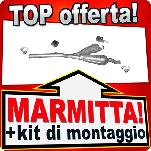 Silenziatore centrale per - silenziatore, bmw