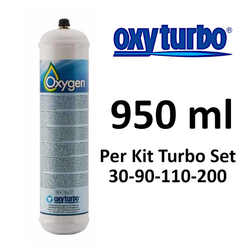 Bombola ossigeno per turbo - ossigeno,