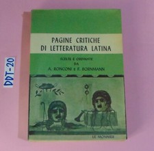 LIBRO PAGINE CRITICHE DI