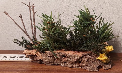 Albero presepe siepe - con, fiori
