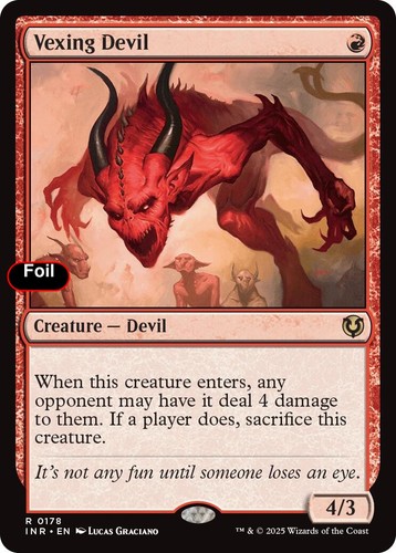 Foil vexing devil 178 - vexing,