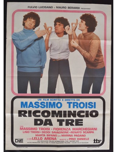 Manifesto ricomincio tre - ricomincio,