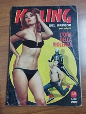 "KILLING" FOTOROMANZO N.45 DEL 15.07.1968 "L'ORA DELLA VIOLENZA" PONZONI EDITORE