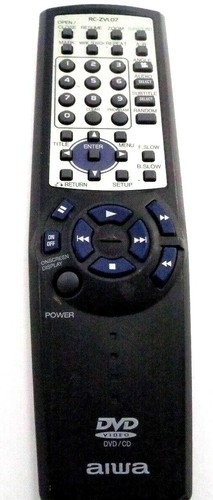 Dvd aiwa zvl07 - dvd, rc-zvl07
